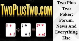 twoplustwo poker forum|Two Plus Two Publishing.
